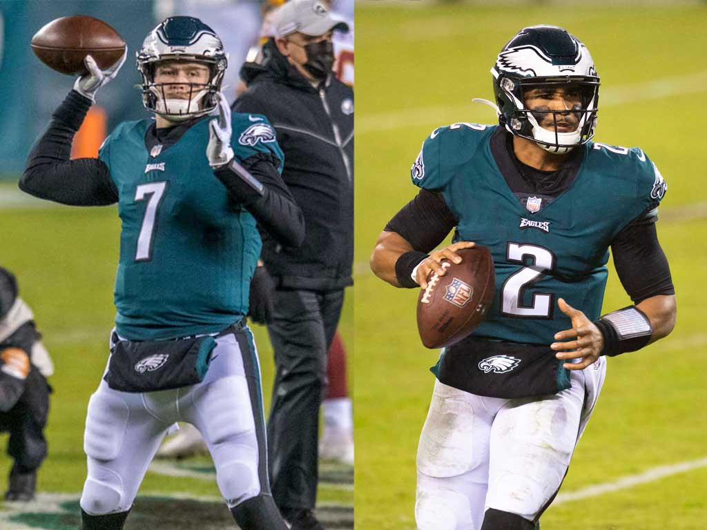 Nate Sudfeld Jalen Hurts
