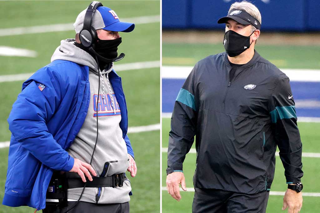 Joe Judge Doug Pederson After Eagles