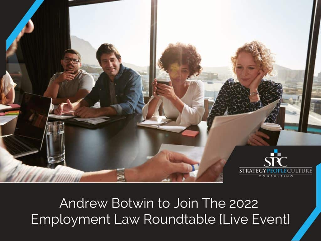 2022 employment law roundtable live event