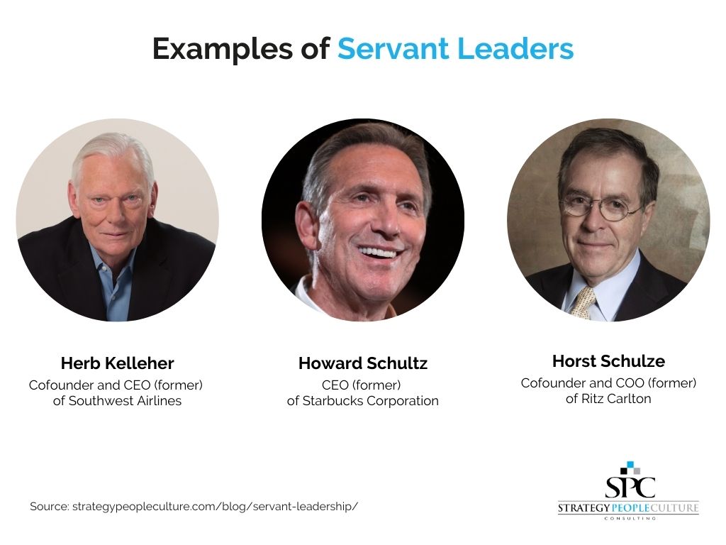 Servant Leaders Servant Leaders Examples