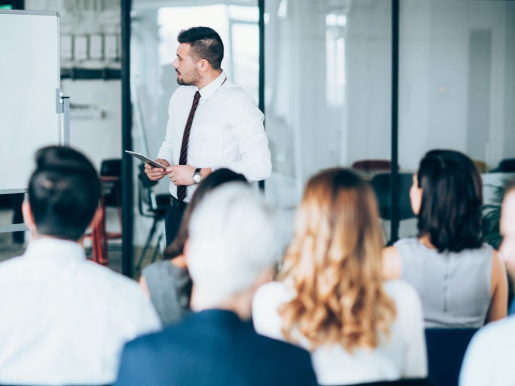 Training The Team Employer Training His Staff